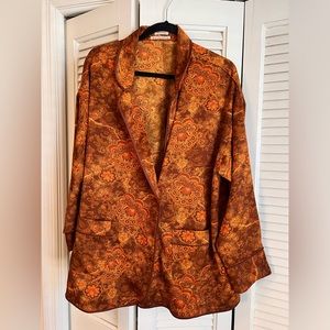 Urban outfitters patterned blazer M/L